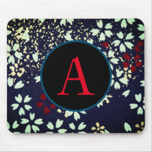 PADRÃO FLORAL abstrato PERSONALIZADO Mousepad INIC
