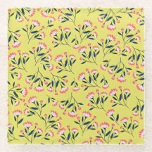 Padrão Floral Alegre: Flores Rosa