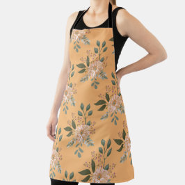 Padrão Floral Apron
