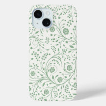 Padrão Floral Botânico Elegante – Natureza Minimal