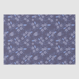 Padrão floral botânico personalizável Papel tecidu