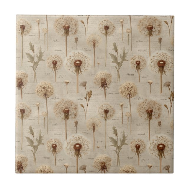 Padrão Floral Botânico Vintage (10) (Frente)