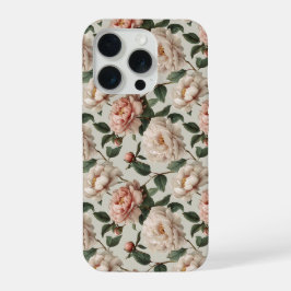 Padrão Floral Branco Peônia Rubor Feminino