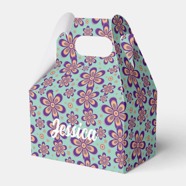 Padrão Floral - Caixa de Favoritos (Frente)