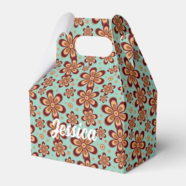 Padrão Floral - Caixa de Favoritos (Frente)