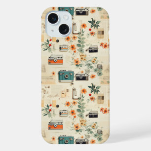 Padrão Floral & Câmera Vintage (6)