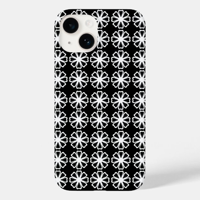 Padrão Floral - Case-Mate mal existe Apple iPho (Verso)