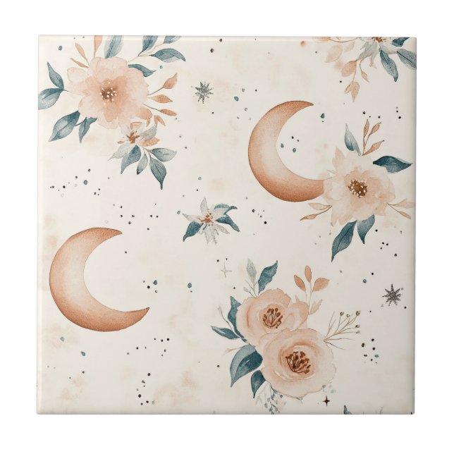 Padrão Floral Celestial (1) (Frente)