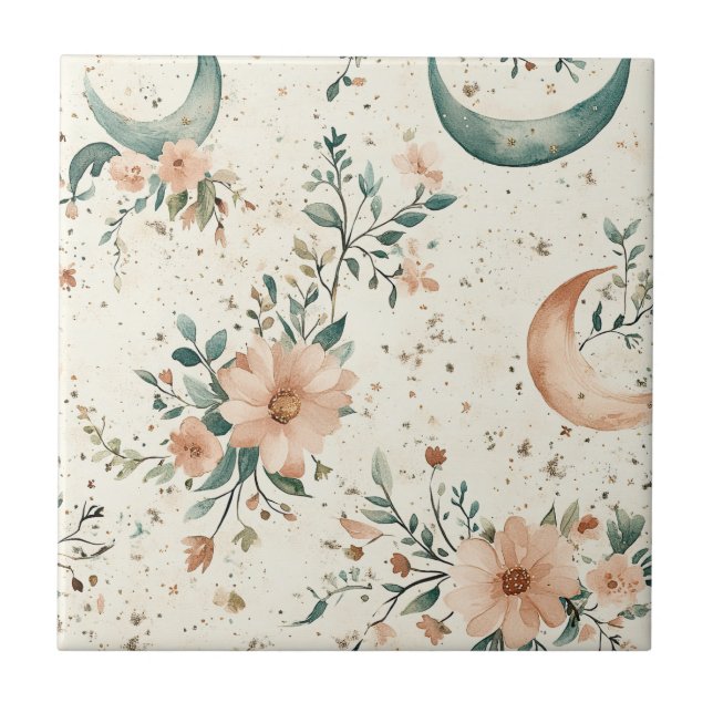 Padrão Floral Celestial (10) (Frente)