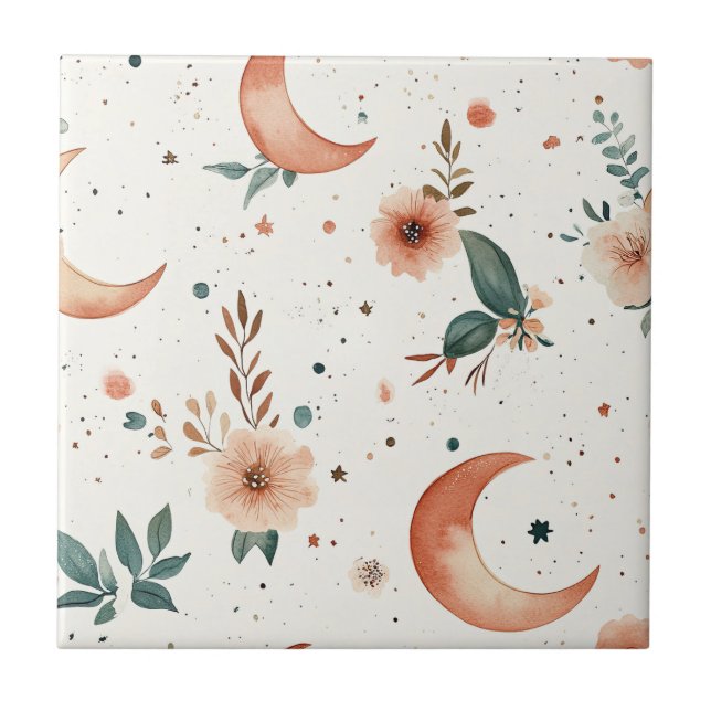 Padrão Floral Celestial (2) (Frente)