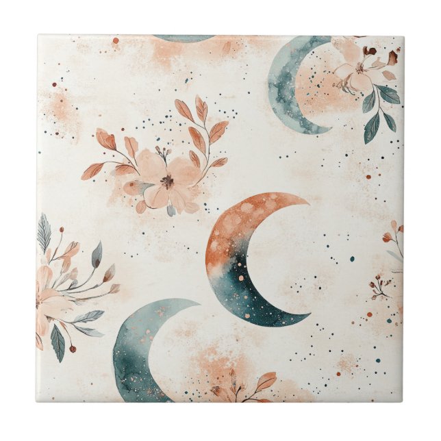 Padrão Floral Celestial (7) (Frente)