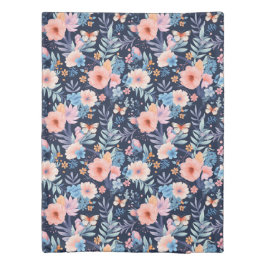Padrão floral com rosa