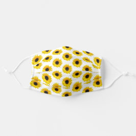 Padrão Floral da Flor Amarelo do Girassol