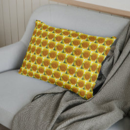 Padrão Floral de Girassol Amarelo Grande