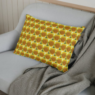 Padrão Floral de Girassol Amarelo Grande