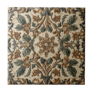 Padrão Floral de Madressilva Antiga William Morris