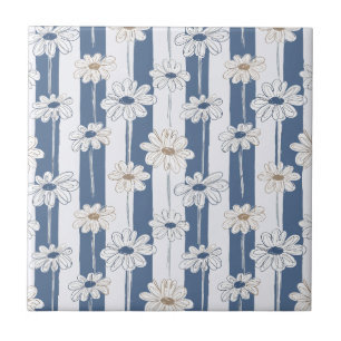 Padrão Floral de Margarida Minimalista (3)