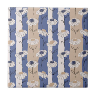 Padrão Floral de Margarida Minimalista (4)