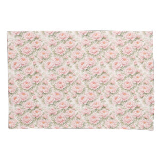 Padrão Floral de Peônia em Aquarela Suave Sem Cost