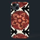 Padrão Floral Decorativo do Estilo Suzani<br><div class="desc">Este design decorativo de Chariklia Zarris é feito para imitar tapeçarias no estilo suzani. Esses têxteis tribais são originários da Ásia Central e traem sua ancestralidade até o século 15. Adquira um pedaço de história comprando este padrão!</div>