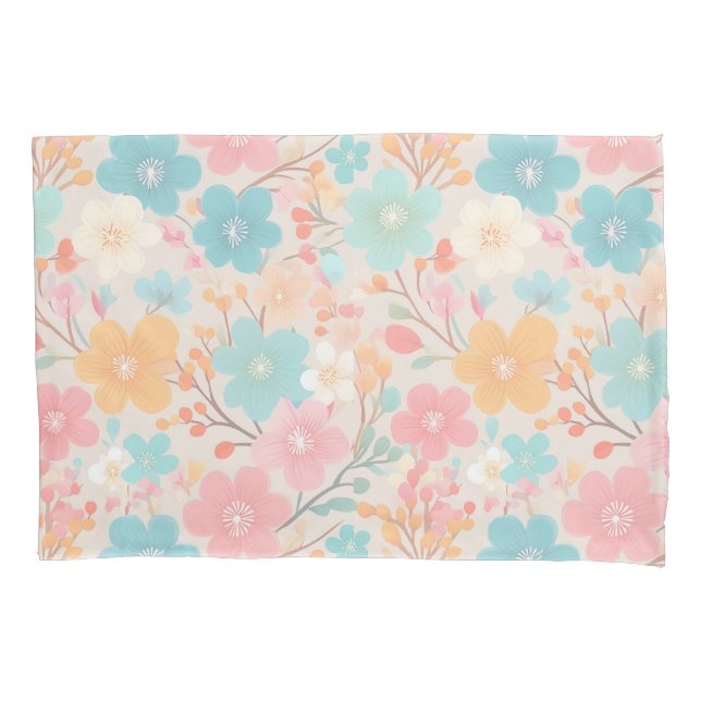 Padrão floral do primavera de Pastel 03 (Frente)