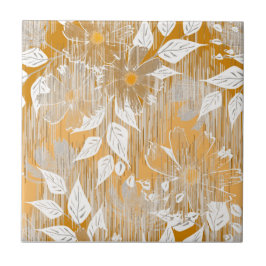 Padrão floral elegante.