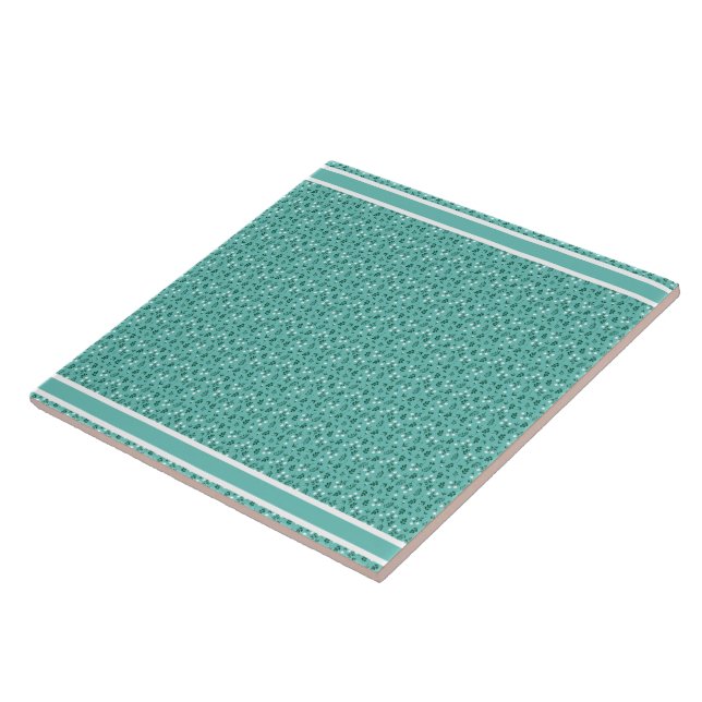 Padrão Floral Elegante Russo (Lateral)