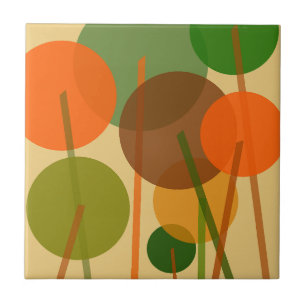 Padrão Floral Geométrico abstrato Moderno