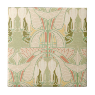 padrão floral geométrico bonito art nouveau