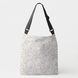 Padrão Floral Grande Tote Bag Corpo