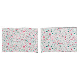 Padrão Floral Ilustrado de Coloração de outono Bon