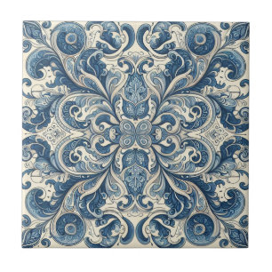 Padrão floral italiano moderno da colheita#10