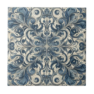 Padrão floral italiano moderno da colheita#7