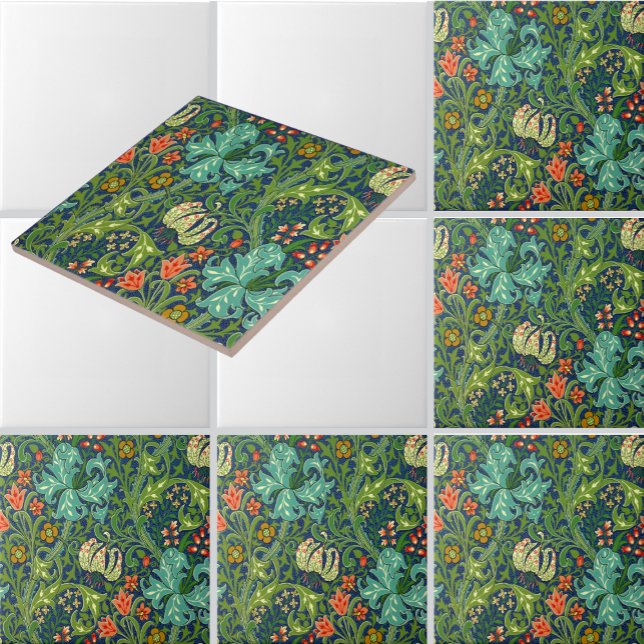 Padrão Floral Lírio de William Morris (Criador carregado)
