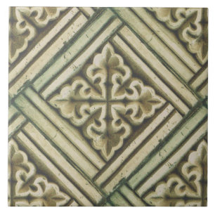 Padrão Floral Maure Espanhol Repro Relevo Falso