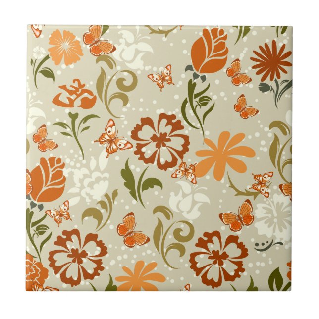 Padrão Floral Moderno bonito (Frente)