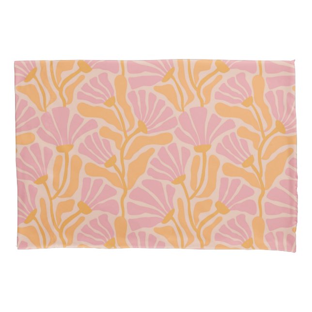 Padrão Floral Moderno do meio século (Frente-Esquerda)