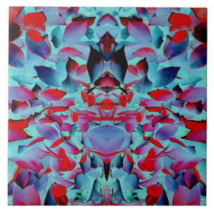 Padrão floral multicolorido moderno