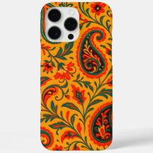 Padrão Floral Paisley Elegante