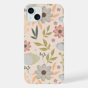 Padrão Floral Pastel – Flor de Estética Suave