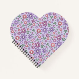 padrão floral pastel lavanda sonhador