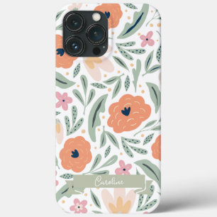 Padrão Floral Pastel Primavera