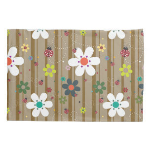 Padrão Floral Retro Flower Power Hippie dos Anos 7