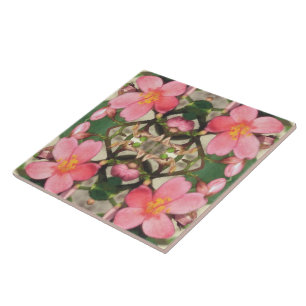 Padrão Floral Rosa