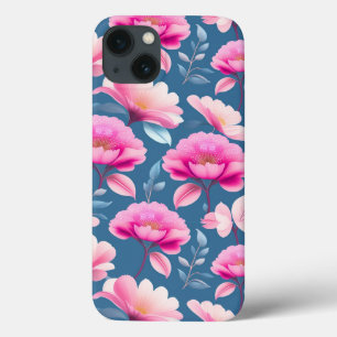 padrão floral rosa fofo