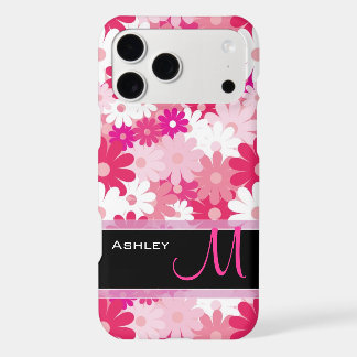 Padrão Floral Rosa Moderno Flores Daisy Flowers Mo