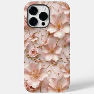 Padrão Floral Rosa Suave Elegante do eterno