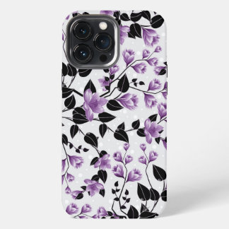 Padrão Floral Roxo