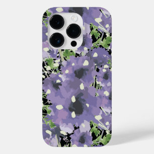 Padrão Floral Roxo