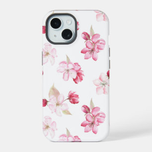 Padrão Floral Sem Costura de Flores de Maçã